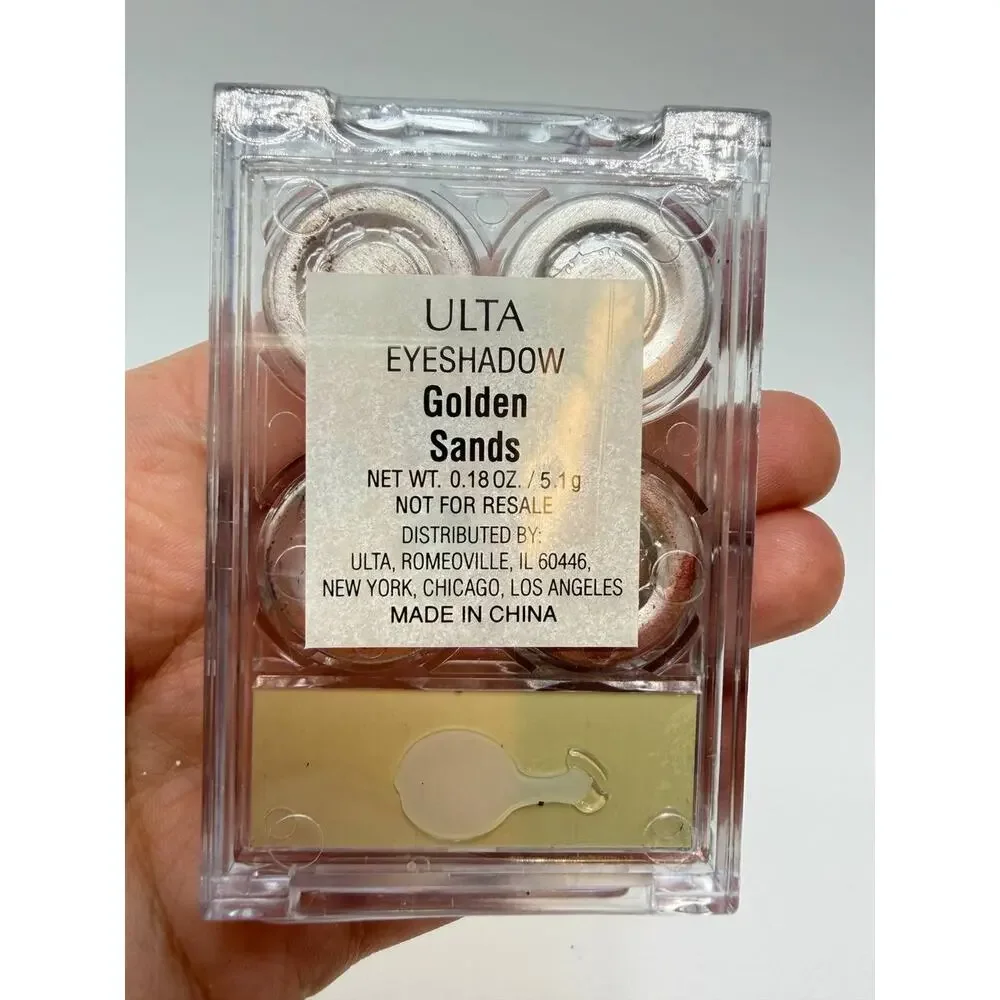 ULTA Eyeshadow Quad Golden Sands 5.1g Travel Size Discontinued New